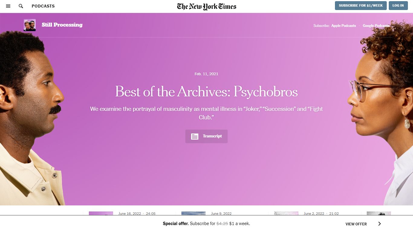 Still Processing: Psychobros, From the Best of the Archives - The New ...